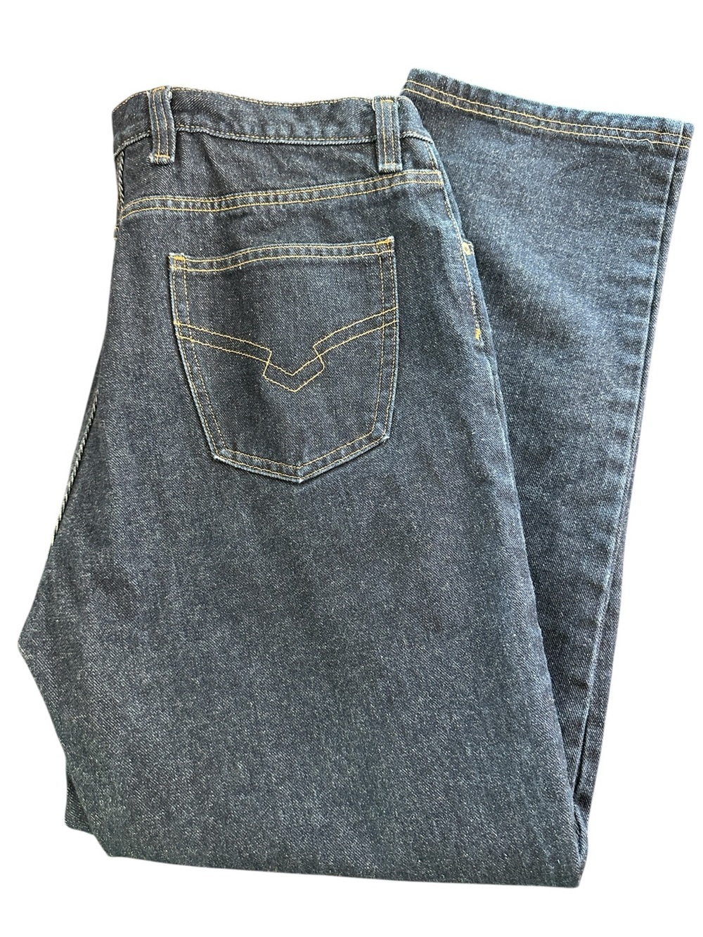 Halogen Men's Dark Blue Denim Jeans - Relaxed Fit 38x32